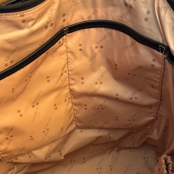 Caraa Black Leather Tote Bag - Picture 5 of 11